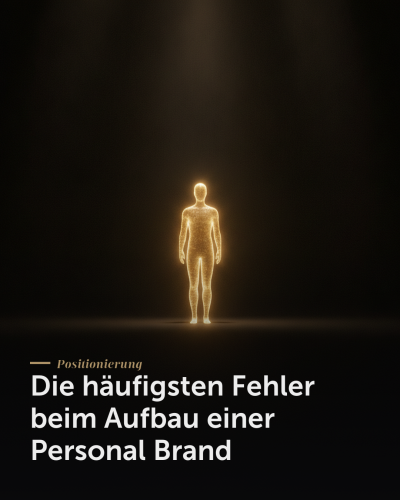 Fehler Personal Branding — Die häufigsten Fehler beim Aufbau einer Personal Brand | Creationworx