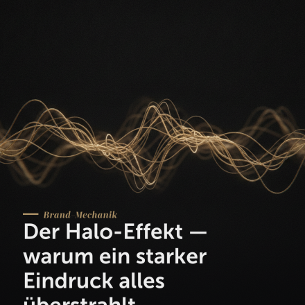 Halo-Effekt Marke — Der Halo-Effekt — warum ein starker Eindruck alles überstrahlt | Creationworx